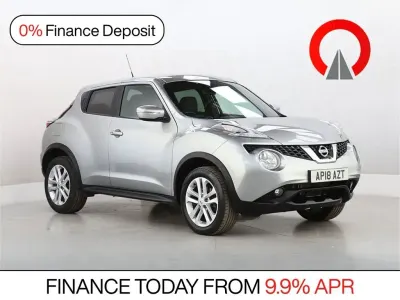 Used Nissan Juke N-Connecta 115 HP (84 kW) 2018 Silver SUV