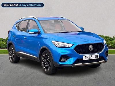 Used MG ZS Exclusive 111 HP (81 kW) 2022 Blue SUV