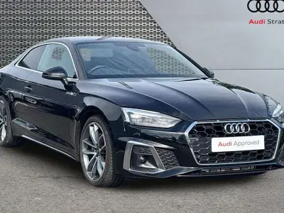 Used Audi A5 S-Line 204 HP (150 kW) 2023 Black Coupe
