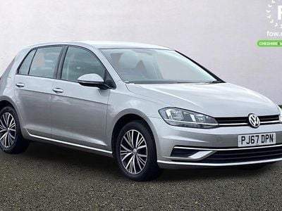 Used VW Golf VII SE 125 HP (91 kW) 2017 Silver Hatchback