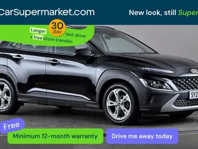 Gebraucht Hyundai Kona SE 120 PS (88 kW) 2022 Schwarz SUV