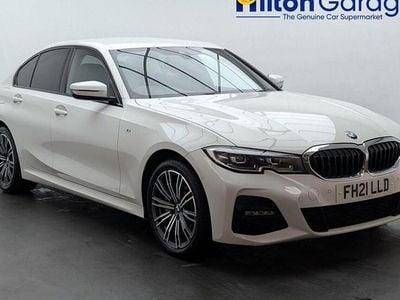 White Used 2021 BMW 330e M Sport Sedan | £18,250 (Good price)