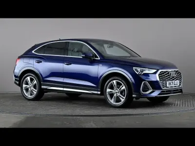 Used Audi Q3 S-Line 150 HP (110 kW) 2021 Blue SUV