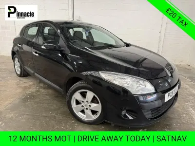 Used Renault Mégane III Dynamique 110 HP (80 kW) 2011 Black Hatchback