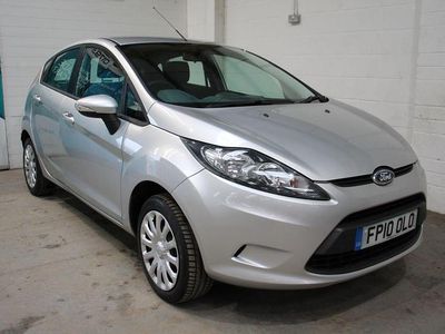 Silver Used 2010 Ford Fiesta Hatchback | £2,995 (Fair price)