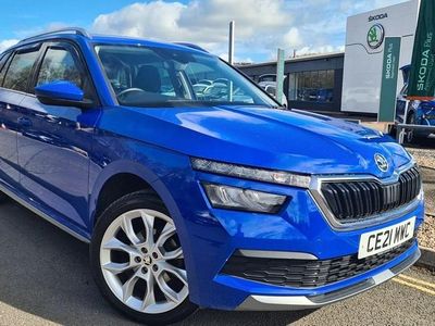 Used Skoda Kamiq SE L 108 HP (79 kW) 2021 Blue SUV
