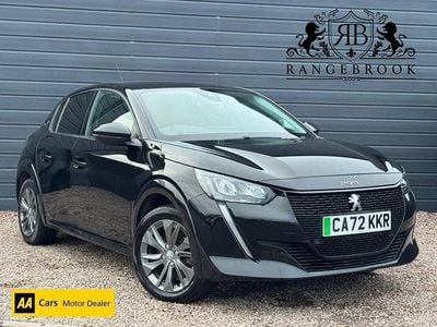 Black Used 2022 Peugeot e-208 Allure+ Hatchback | £12,299 (Fair price)
