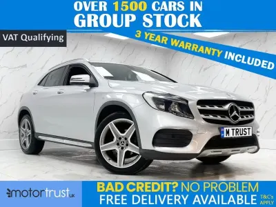 Used Mercedes GLA200 AMG line 156 HP (114 kW) 2018 Silver SUV