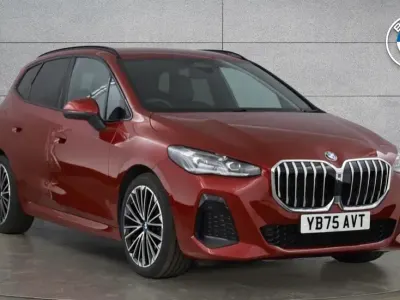 Used BMW 220 Active Tourer M Sport 168 HP (123 kW) 2025 Red MPV