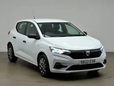 Begagnad Dacia Sandero Essentiel 67 HK (49 kW) 2022 Vit Halvkombi