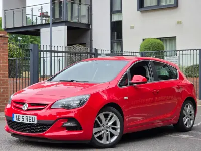 Used Vauxhall Astra 2015 Red Hatchback