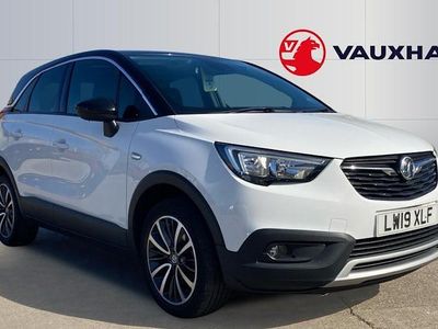 Used Vauxhall Crossland X Elite 131 HP (96 kW) 2019 White SUV