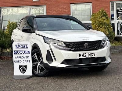 White Used 2021 Peugeot 3008 GTi Hatchback | £17,995 (Fair price)
