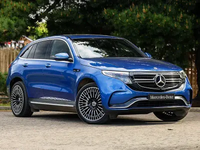 Used Mercedes EQC400 AMG Line Premium 300 kW (408 HP) 2023 Blue SUV