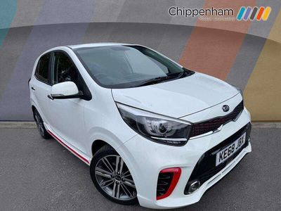 Used Kia Picanto GT-Line S 99 HP (72 kW) 2019 White Hatchback
