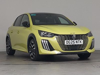 New Peugeot 208 GTi 136 HP (100 kW) 2025 Yellow Hatchback