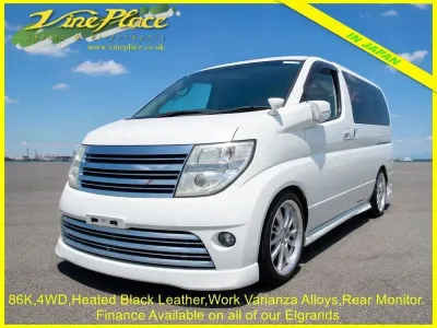 Used Nissan Elgrand 2007 White MPV
