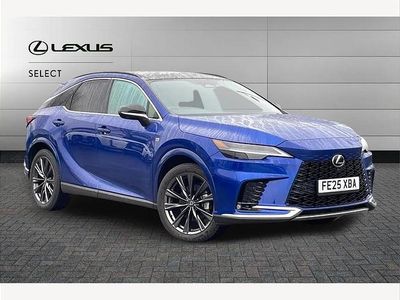 Blue Used 2025 Lexus RX350h Sport Design Packet SUV | £51,999 (Good price)
