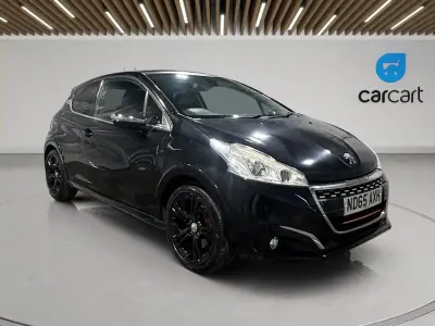 Used Peugeot 208 Prestige 205 HP (150 kW) 2015 Black Hatchback