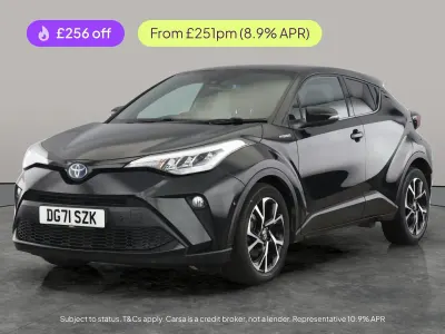 Used Toyota C-HR Design 2021 Black SUV