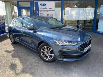 Used Ford Focus Titanium 125 HP (91 kW) 2023 Blue Hatchback