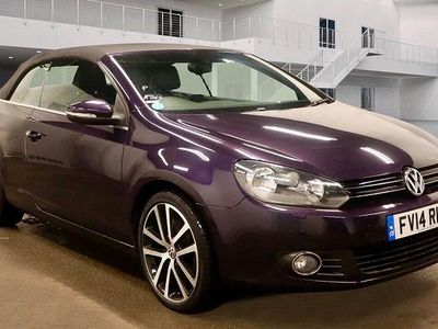 Mauve/purple Used 2014 VW Golf Cabriolet GT Cabriolet | £5,250 (Fair price)