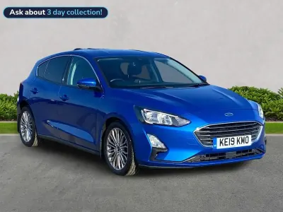 Used Ford Focus Titanium X 150 HP (110 kW) 2019 Blue Hatchback