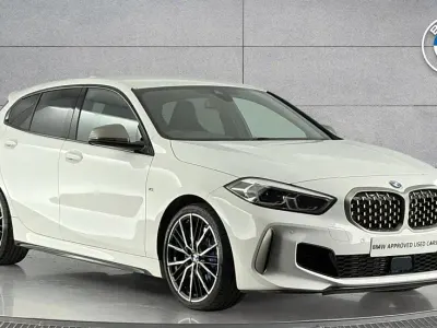 Used BMW M135 Shadowline 302 HP (222 kW) 2024 White Hatchback
