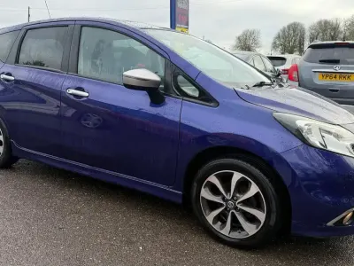 Used Nissan Note N-TEC 80 HP (58 kW) 2015 Blue Hatchback