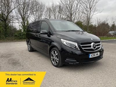 Black Used 2016 Mercedes V250 MPV | £31,990 (Fair price)