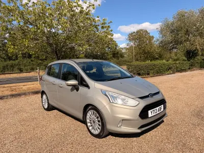 Used Ford B-MAX Titanium 105 HP (77 kW) 2013 Silver MPV