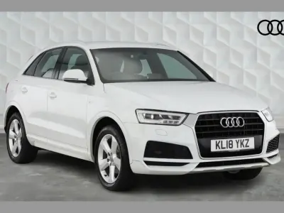 Second-hand Audi Q3 S-Line 150 CP (110 kW) 2018 Alb SUV