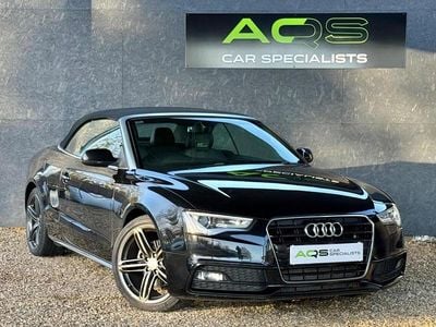 Black Used 2013 Audi A5 Cabriolet S-Line Cabriolet | £7,495 (Fair price)