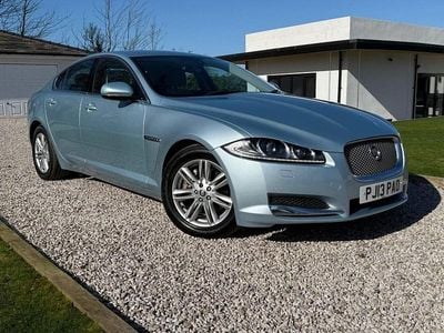 Used Jaguar XF Luxury 163 HP (119 kW) 2013 Blue Sedan