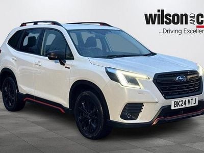 Used Subaru Forester Sport 2024 White SUV