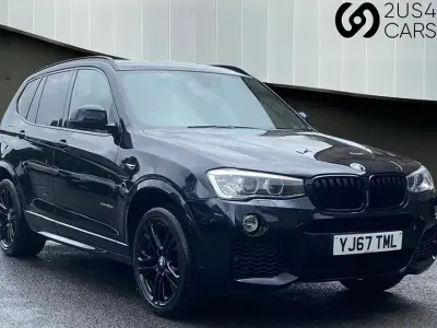 Used BMW X3 M Sport 187 HP (137 kW) 2017 Black SUV