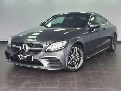 Used Mercedes C200 AMG line 184 HP (135 kW) 2019 Grey Coupe
