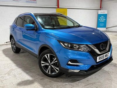 Used Nissan Qashqai N-Connecta 110 HP (80 kW) 2018 Blue SUV