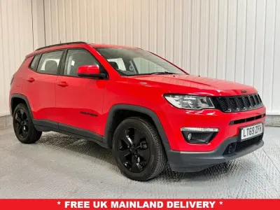Used Jeep Compass Night Eagle 120 HP (88 kW) 2019 Red SUV