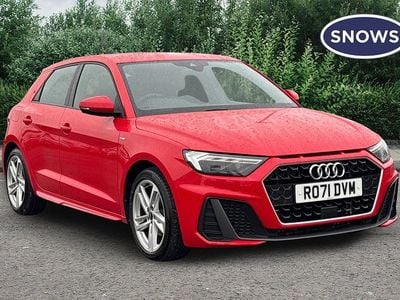Used Audi A1 Sportback S-Line 110 HP (80 kW) 2021 Red Hatchback