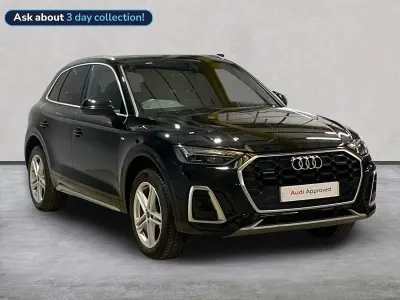 Used Audi Q5 S-Line 204 HP (150 kW) 2023 Black SUV