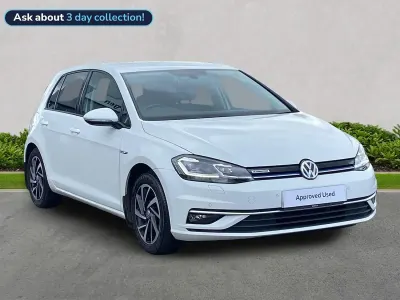 Used VW Golf VII Edition 130 HP (95 kW) 2019 White Hatchback
