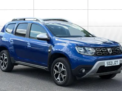 Used Dacia Duster Prestige 130 HP (95 kW) 2021 Blue SUV