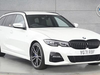 White Used 2021 BMW 320 M Sport Estate | £27,295 (Expensive)