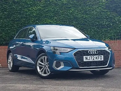 Used Audi A3 e-tron Sport 204 HP (150 kW) 2022 Blue Hatchback