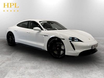 Used Porsche Taycan Performance Package 389 kW (530 HP) 2021 White Sedan