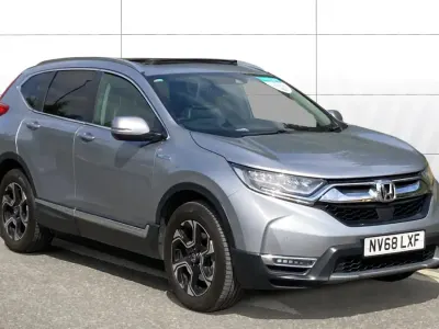 Used Honda CR-V Hybrid 184 HP (135 kW) 2019 Silver SUV