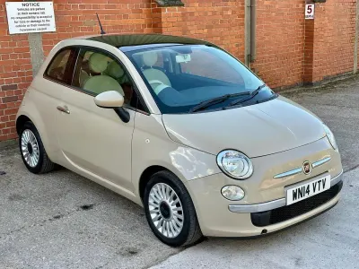 Used Fiat 500 Lounge 69 HP (50 kW) 2014 Brown Hatchback