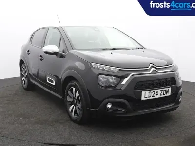 Used Citroën C3 PureTech 83 HP (61 kW) 2024 Black Hatchback