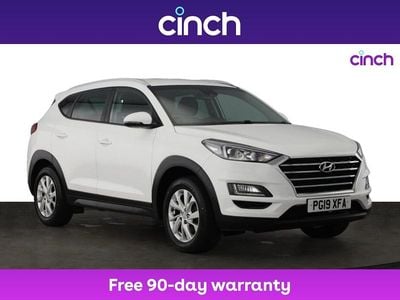 White Used 2019 Hyundai Tucson SE SUV | £11,949 (Fair price)